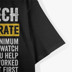 HVAC Tech Hourly Rate T-Shirt
