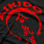 Martial Arts Aikido Master Discipline Training Graphic T-Shirt