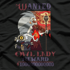 Wanted Owl Lady T-Shirt
