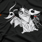 Zero, Scrapss And Sparky Dog Tim Burton T-Shirt