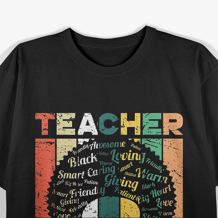 Black Woman Teacher: Educate, Empower, Inspire T-Shirt