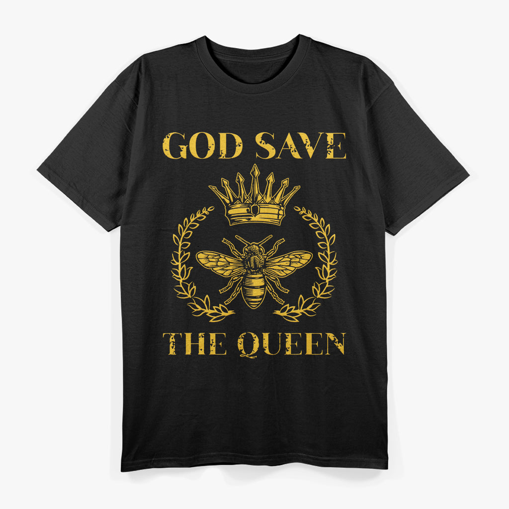 God Save the Queen: A Royal Tribute T-Shirt