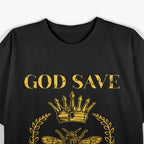 God Save the Queen: A Royal Tribute T-Shirt
