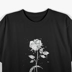 Occult Moon & Rose: Witchcraft Aesthetic T-Shirt