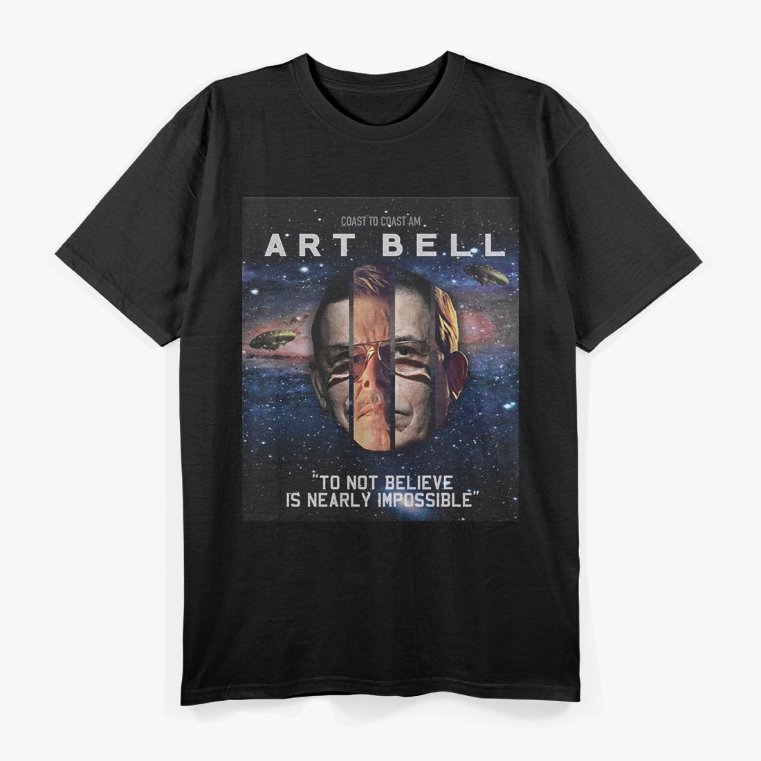 Late Night Radio Vibes Retro Graphic T-Shirt