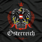 Austria Eagle Coat of Arms Patriotic Austrian Pride T-Shirt