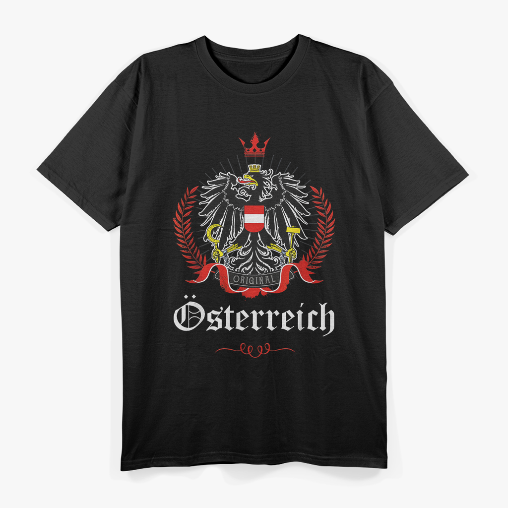 Austria Eagle Coat of Arms Patriotic Austrian Pride T-Shirt
