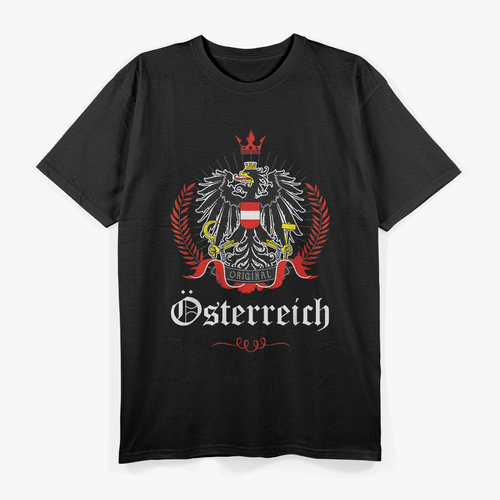 Austria Eagle Coat of Arms Patriotic Austrian Pride T-Shirt