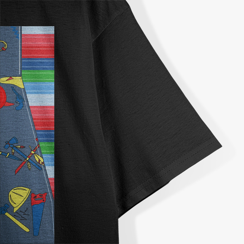 Good Kid? More Like Killer Doll – Horror Parody Overalls Love T-Shirt