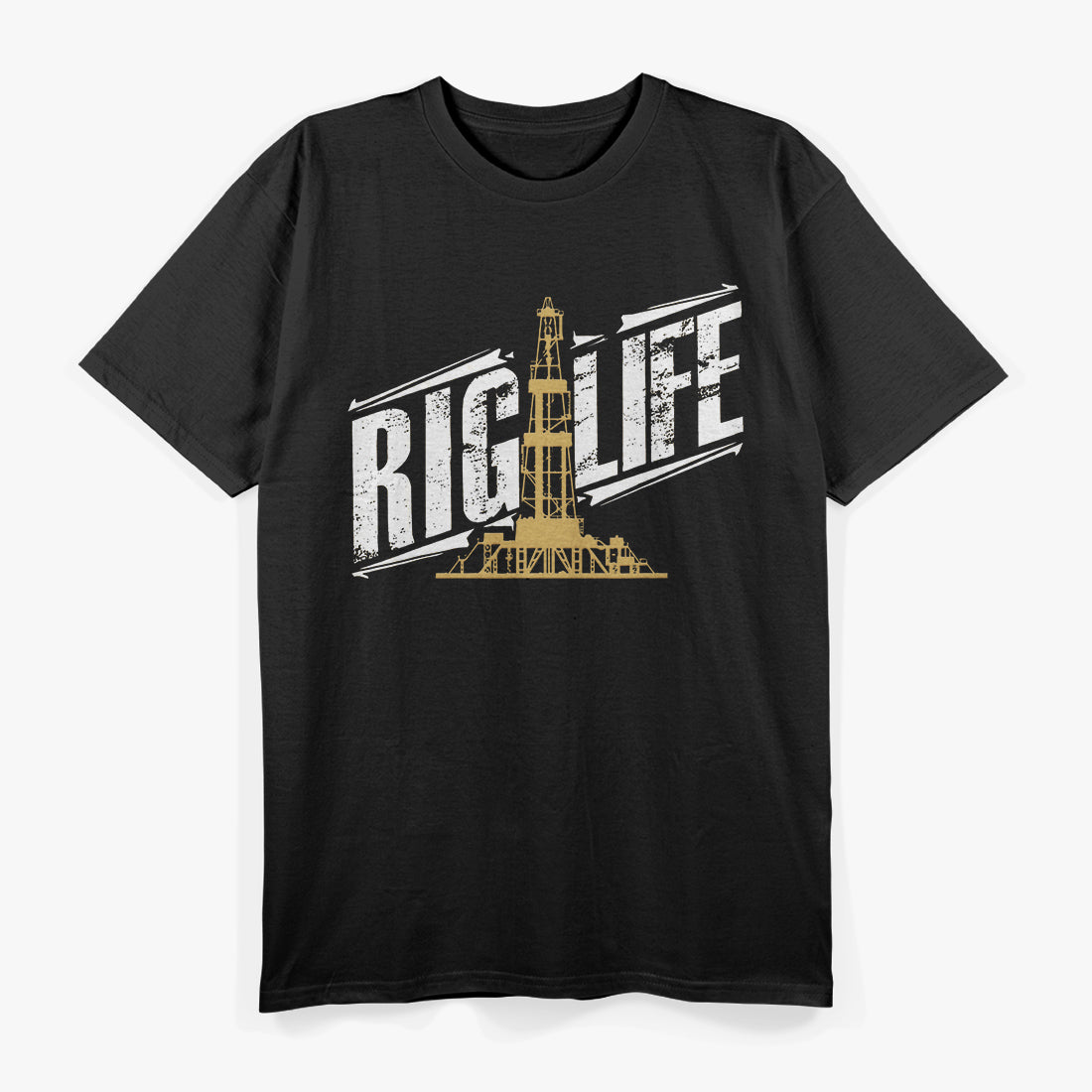 Riglife – Oilfield Worker Roughneck T-Shirt