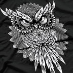 Owl Mandala: Wisdom in Symmetry T-Shirt