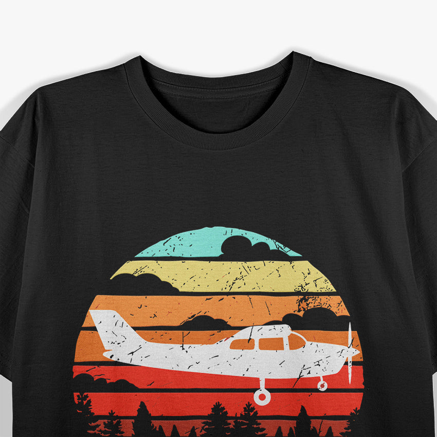 Retro C172 Pilot Aviation Lover T-Shirt