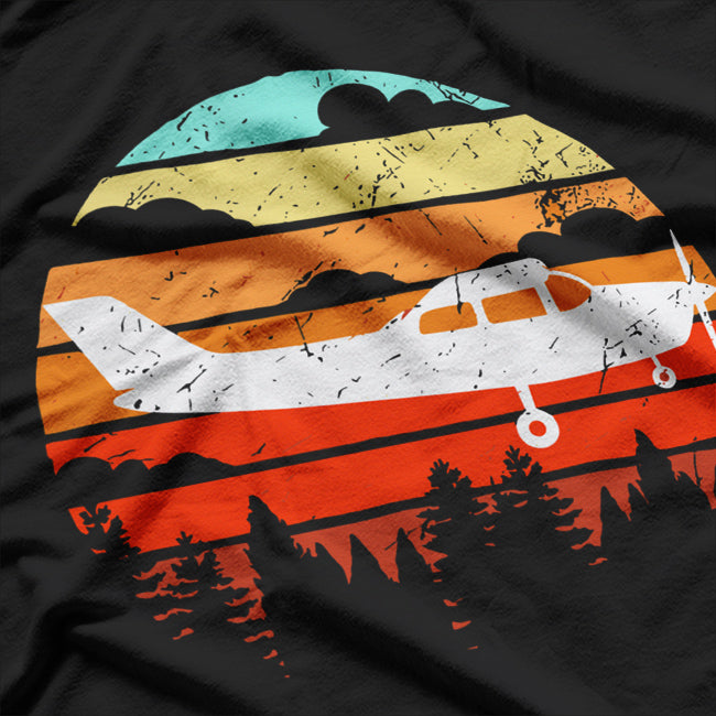 Retro C172 Pilot Aviation Lover T-Shirt