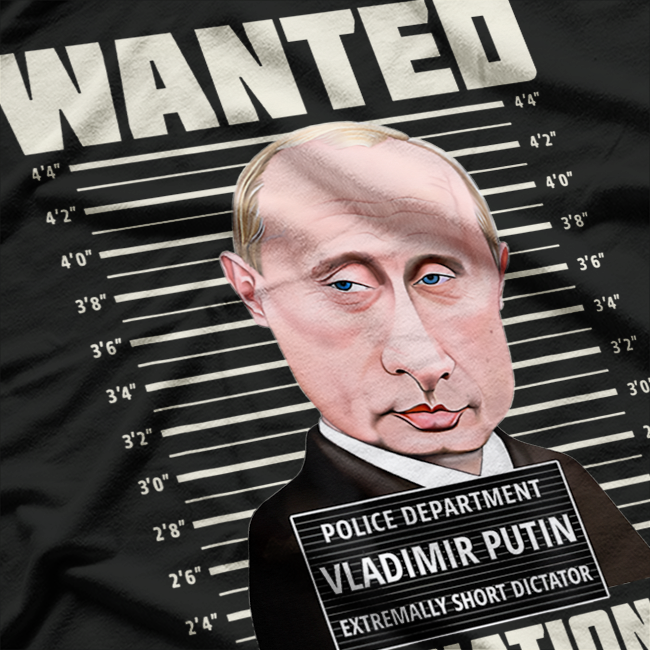 Wanted Vladimir Putin T-Shirt
