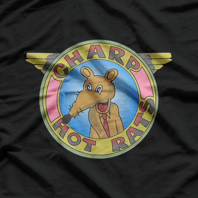 Vintage Style Hot Rats Humor Cool Gift for Men and Women T-Shirt