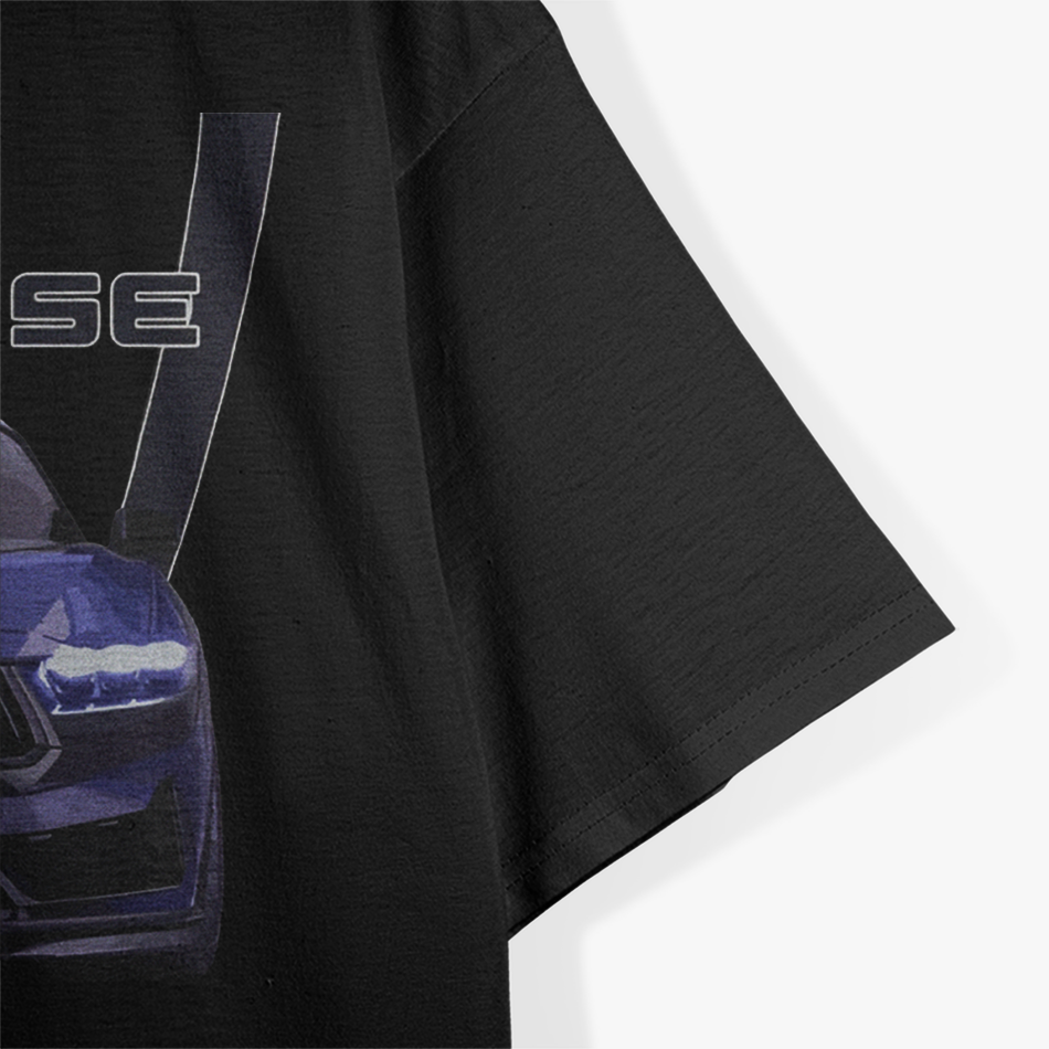 Blue Ember Dark Horse Mysterious Retro Graphic  T-Shirt