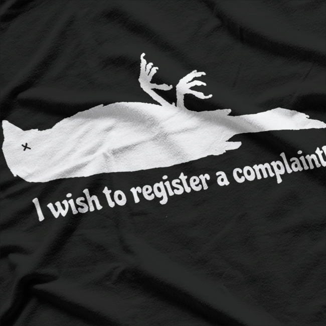 Dead Parrot Funny Comedy Sketch Inspired Graphic  T-Shirt
