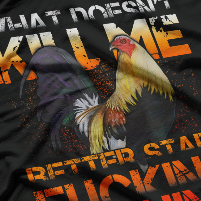 Hilarious Rooster Graphic – Funny Barnyard Humor T-Shirt