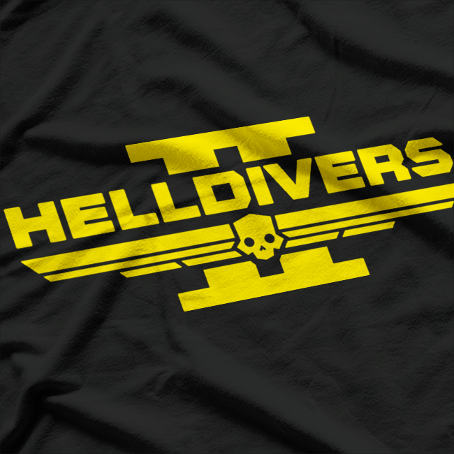 Helldivers Sci-fi Video Game T-Shirt