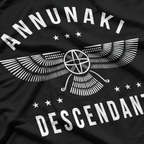 Annunaki Descendant Sumerian Alien Gods Ancient Astronaut Graphic T-Shirt