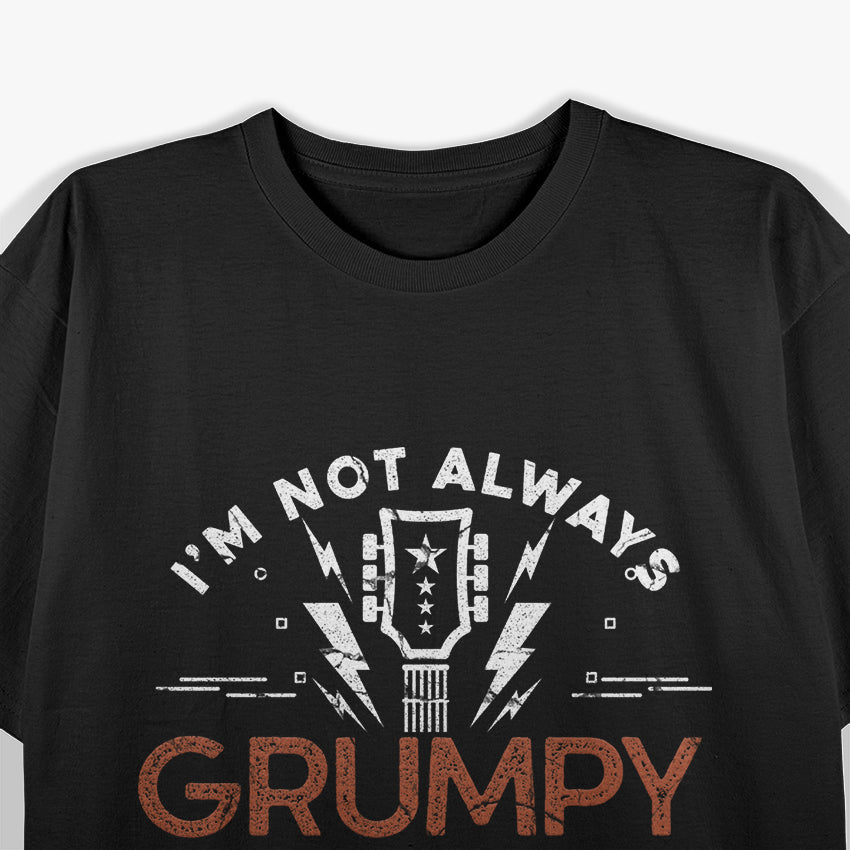 Classic Guitar Player Retro Rock Musician T-Shirt