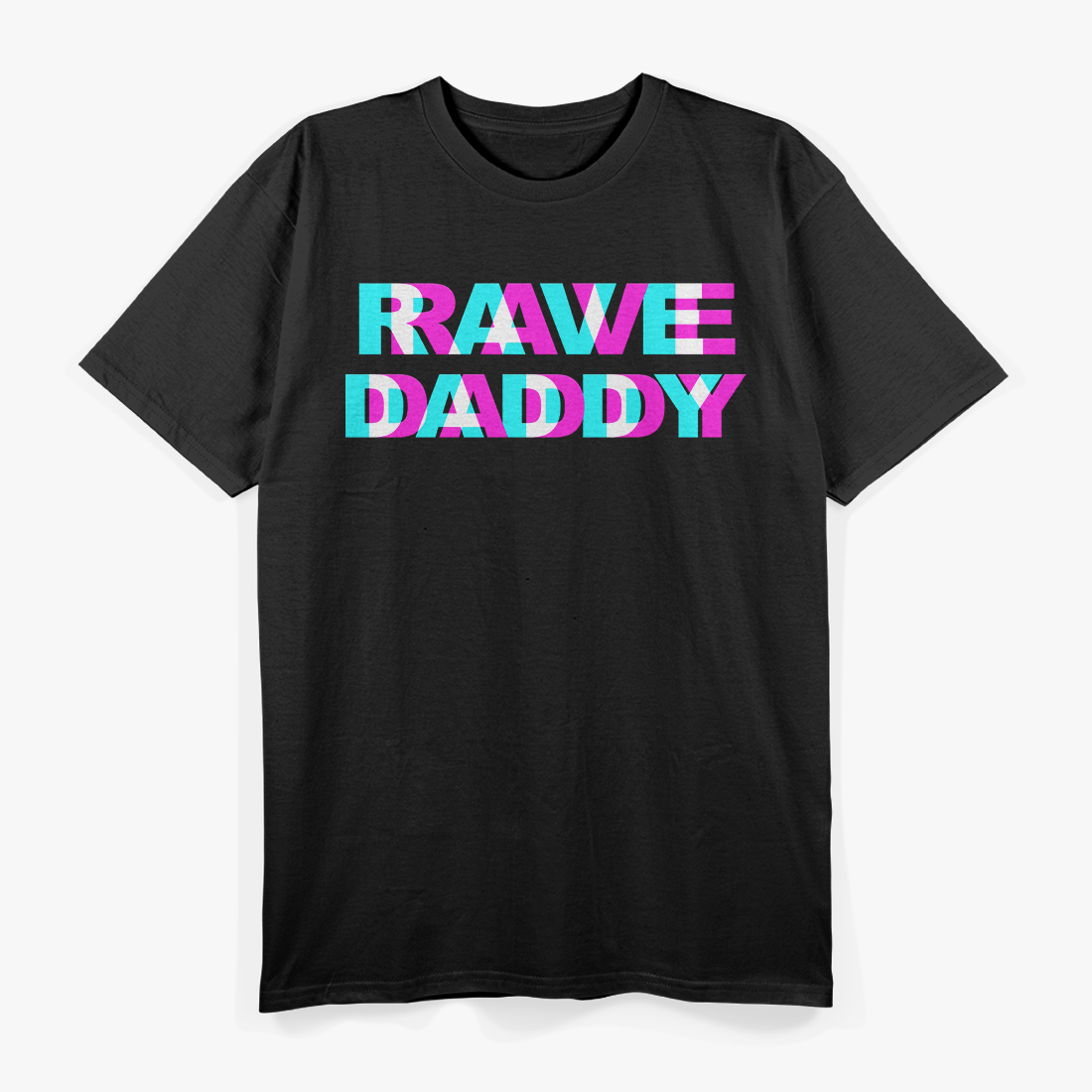Rave Daddy EDM Festival Streetwear Graphic T-Shirt