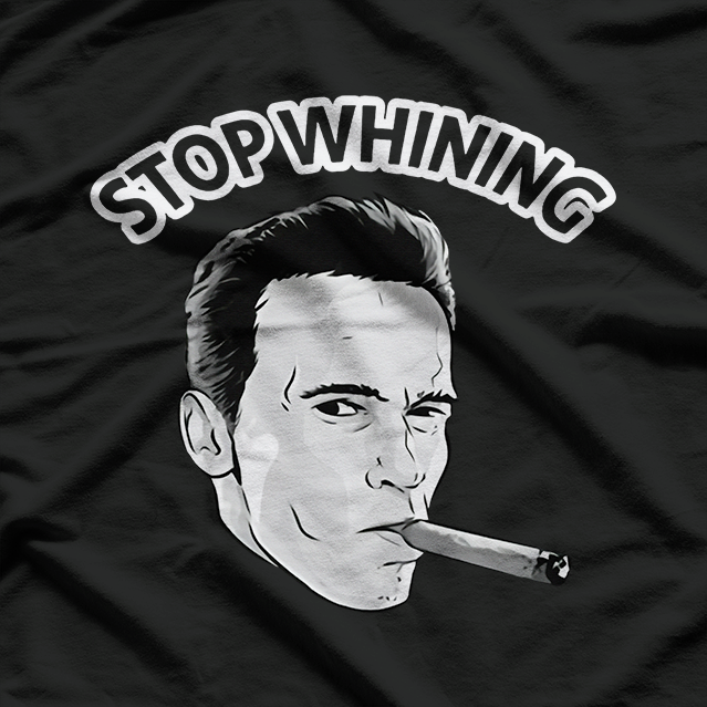 Stop Whining – Funny Gym Motivation Quote T-Shirt