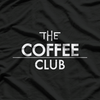 Caffeine Addict Graphic – Coffee Club Inspired Design T-Shirt