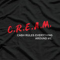 Cash Rules Everything Around Me (C.R.E.A.M.) T-Shirt