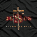 Jesus Cross Graphic – Faith, Hope & Salvation Inspired Art T-Shirt
