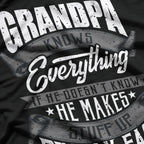 Grandpa Knows Everything Funny Father's Day Gift Cool Grandpa T-Shirt