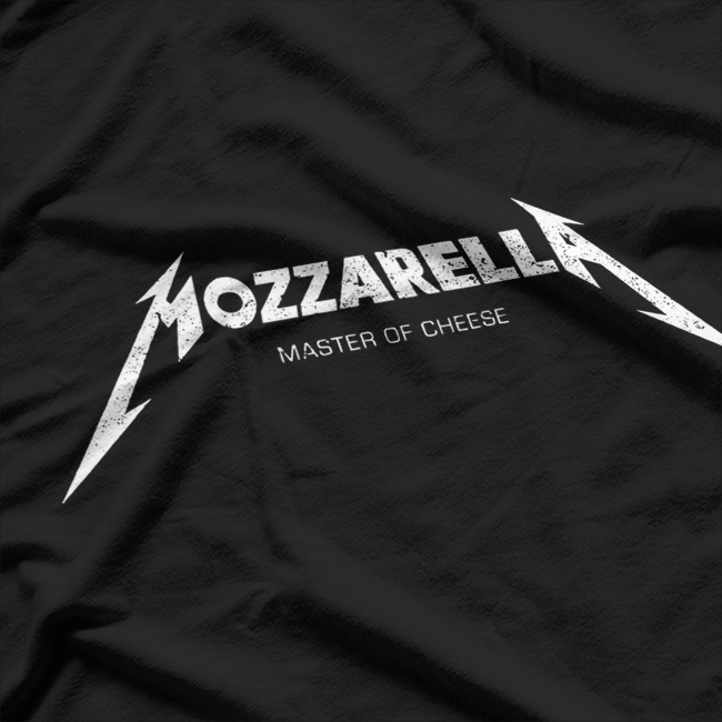 Mozzarella Master Cheese Foodie Chef Baker T-Shirt