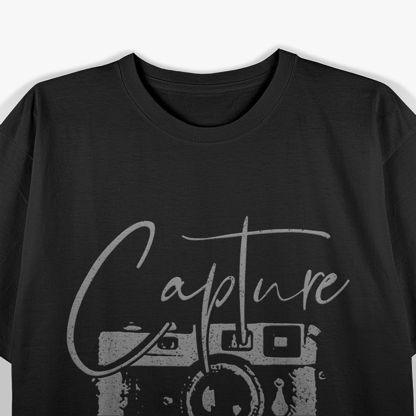 Capturing Life’s Best Moments Through the Lens T-Shirt