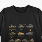 Top Ten Best Tank Military Vehicle War Machine History T-Shirt