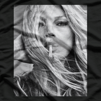 Vintage Model – Retro Fashion Icon Smoking T-Shirt