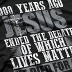 2000 Years Ago Jesus Ended The Debate Believe Faith Christian T-Shirt