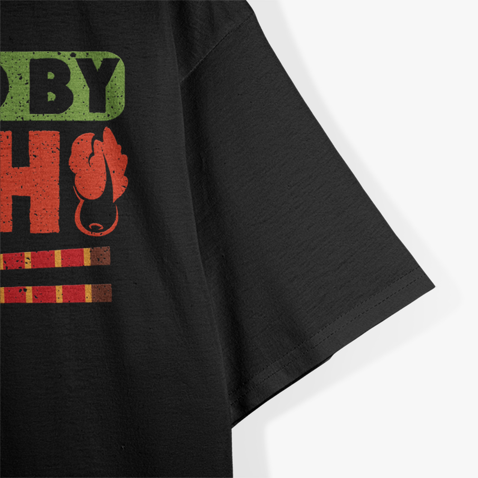 Powered by Kimchi Funny Korean Food Lover Graphic T-Shirt