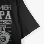Grandpa: The Tractor-Loving Farmer T-Shirt