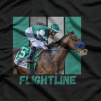 Flightline Horse Racing T-Shirt