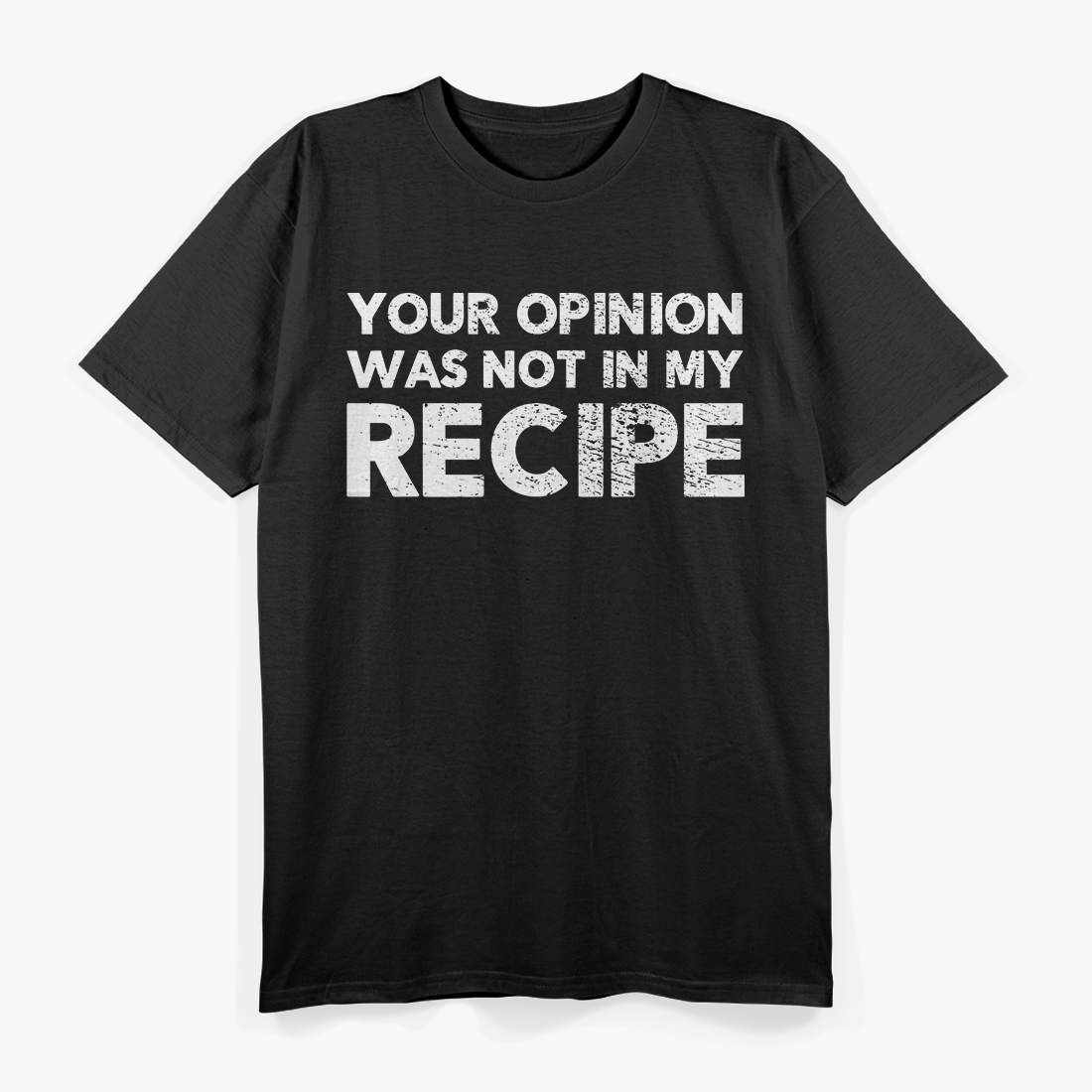 Culinary Comedy – Funny Chef Quote Graphic Retro T-Shirt