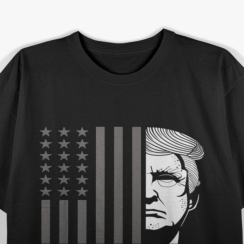 Everything Woke Turns To Sh*t Funny Political Trump Quote Parody T-Shirt