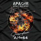Helicopter AH-64 Apache T-Shirt