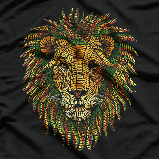 Rastafarian Rasta Lion of Judah T-Shirt