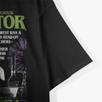 Reanimator Inspired Herbert West Horror Parody Graphic T-Shirt