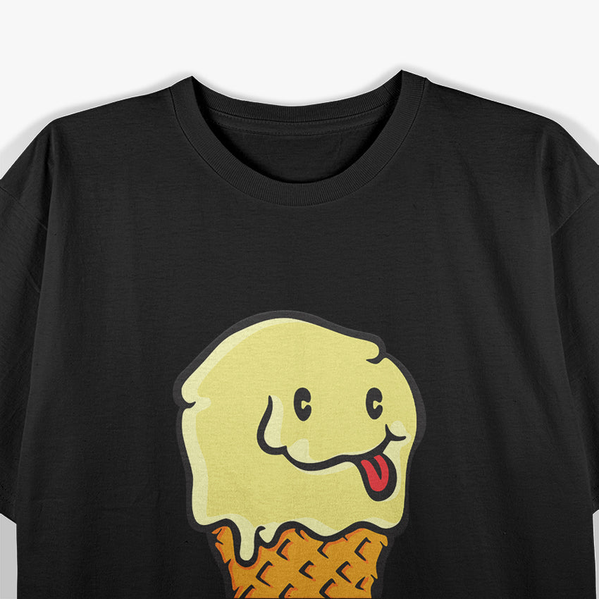 Single Cheeky Ice Cream Funny Humor Graphic T-Shirt