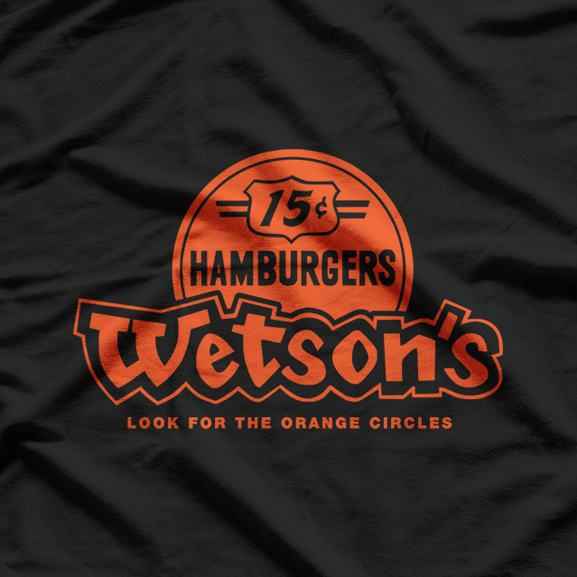 Retro Burger Diner – Vintage Americana Style T-Shirt