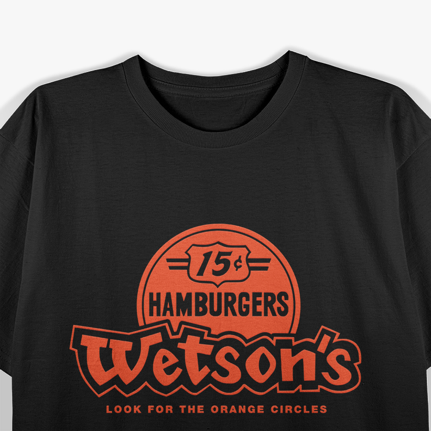 Retro Burger Diner – Vintage Americana Style T-Shirt