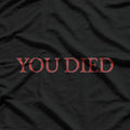 You Died: Classic Gamer Rage T-Shirt