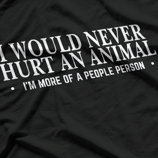 Witty Animal Humor Sarcastic Graphic T-Shirt