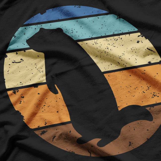 Groundhog Retro Funny Woodchuck Day Celebration T-Shirt